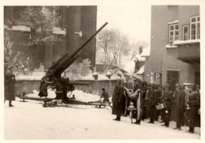 Flak vor der Predigerkirche, Rottweil, Friedrichsplatz